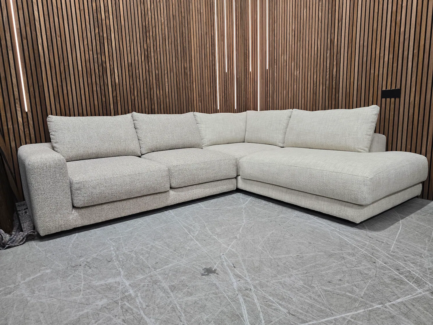 sofology amalfi right hand facing corner sofa