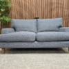 isla 2 seater sofa in florence textured weave