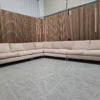 izzy modular corner sofa in fawc aquaclean clever velvet