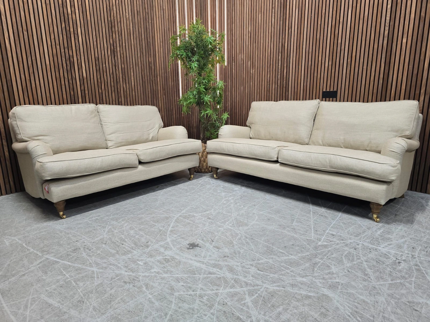 Sofa.com 2.5 & 2 seater sofa in cashew