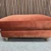 loaf jonesy recantagular footstool in broken pot clever velvet