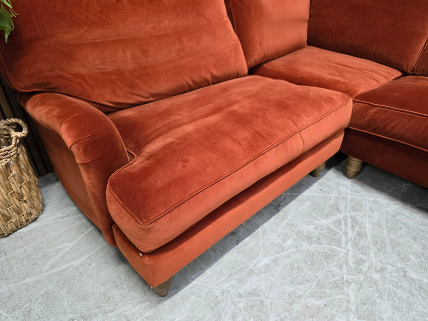 bluebell left hand seat cushion