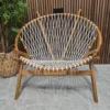 rope danish circle chair