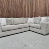 Lola corner sofa in cookie cosy weave