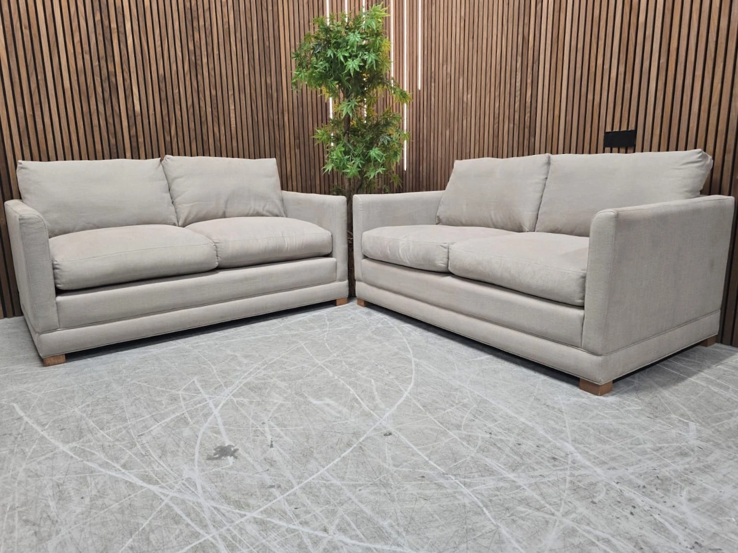 Main photo of the aissa sofa set in stone