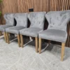 furniture village chennai grey velvet dining chairs