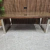 furniture village chennai 220cm railway sleeper dining table