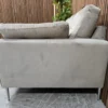 Sofa side Taupe 3 seater
