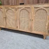 Boho large Rattan sideboard 1