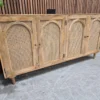 Boho large Rattan sideboard 3