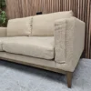 close up of the tight front side of the costello sofa