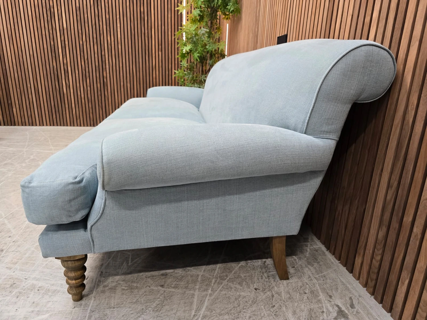 right side arm picture of the saturday 3 seater