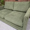 Photo of the seat and back cushions on the aissa sofa bed