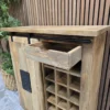 industrial wine cabinet 6 photo of the drawer open inside the cabinet