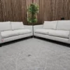 izzy sofa set in pumice house basket weave
