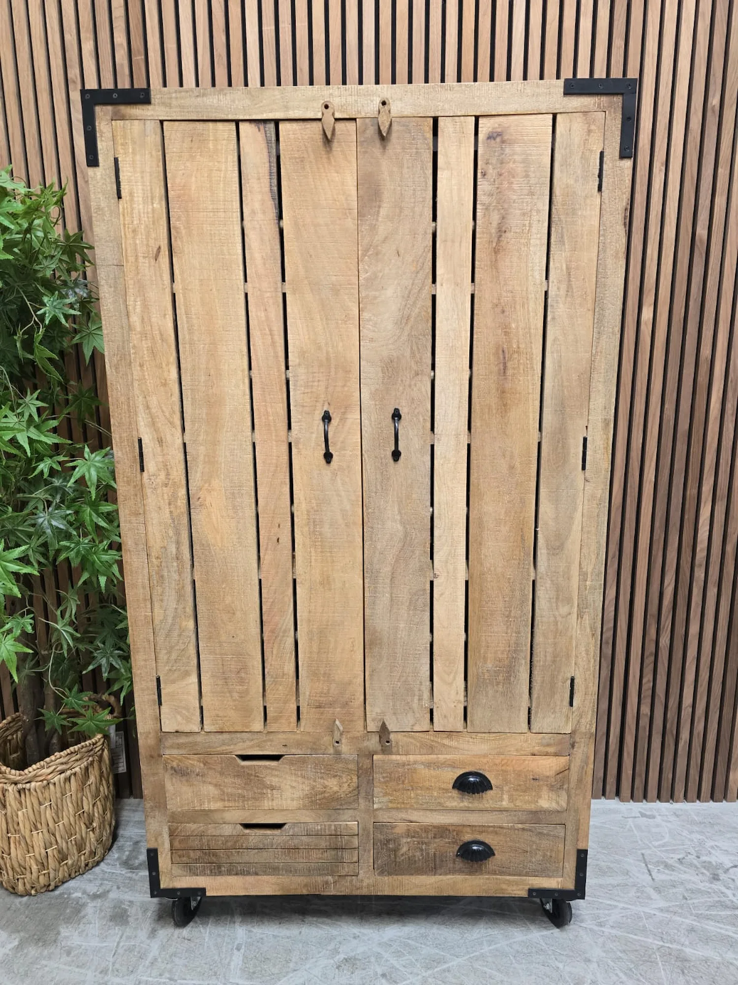 photo of the front of the larder cabinet