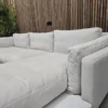 right side arm chaise cushions in sand