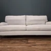 Bluebell 3 seater sofa in taupe brushed linen cotton
