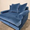Teddy loveseat sofa bed in Scuba 6