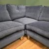 Bluebell corner sofa in harbour Clever Velvet 6