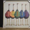 Emu in hoodies framed picture