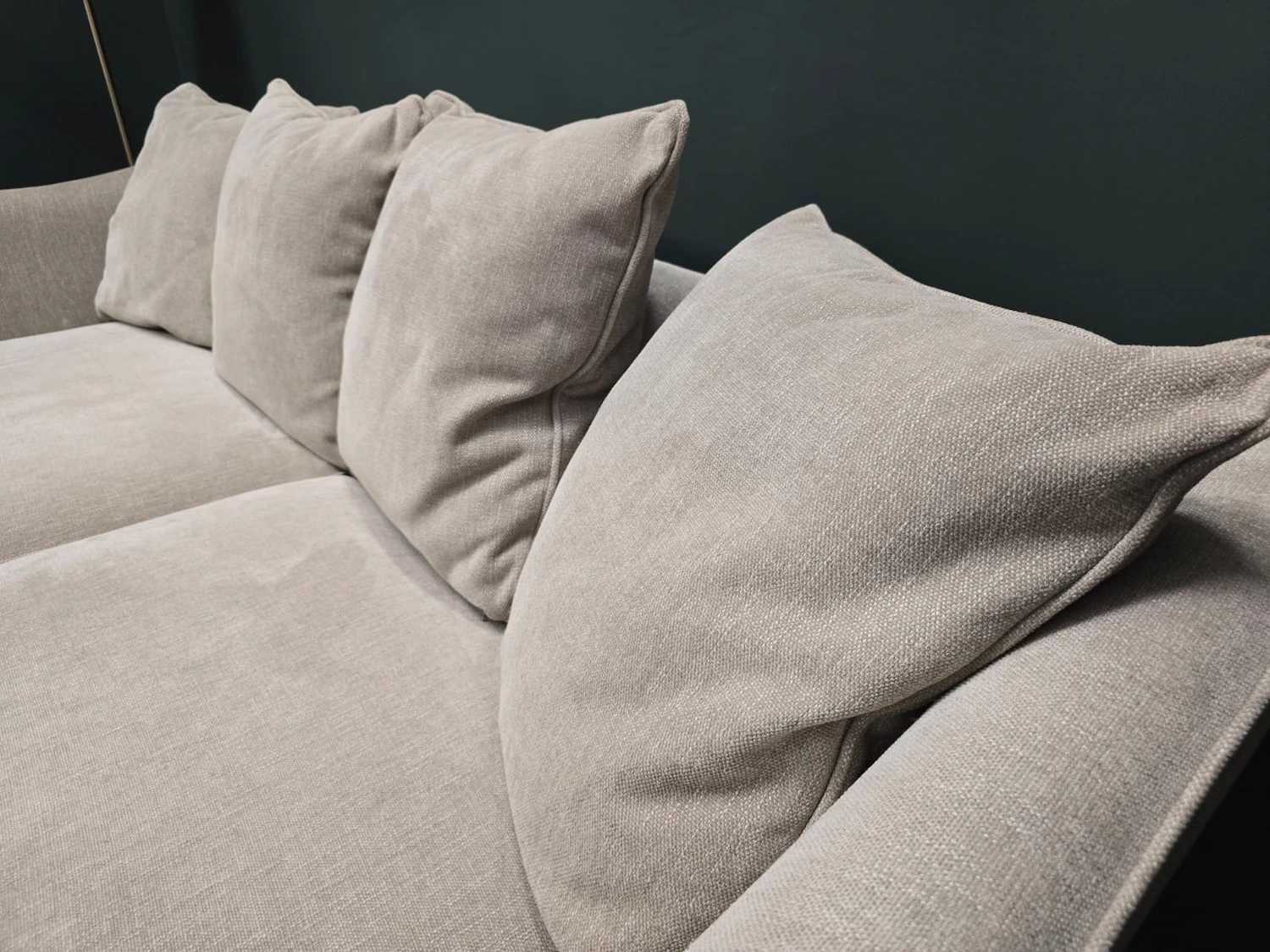 Stanton traditional Modern large sofa in natural 6