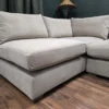 floyd left hand facing corner sofa in platinum velvet 3