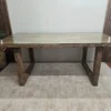 Bespoke 180cm Railway Sleeper Dining Table 1