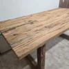 Bespoke 180cm Railway Sleeper Dining Table 10