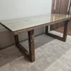 Bespoke 180cm Railway Sleeper Dining Table 3