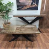 Furniture Village Kiara railway sleeper console table 10