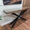 Furniture Village Kiara railway sleeper console table 2