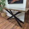 Furniture Village Kiara railway sleeper console table 3