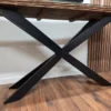 Furniture Village Kiara railway sleeper console table 4