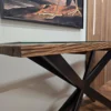 Furniture Village Kiara railway sleeper console table 5