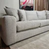 Furniture Village Pandora rhf corner in Chevron silver 3