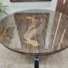 Furniture Village chennai railway sleeper round dining table 5