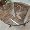 Furniture Village chennai railway sleeper round dining table 6