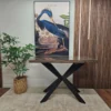 Furniture Village kiara railway sleeper bar table 1