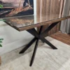 Furniture Village kiara railway sleeper bar table 4