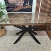 Furniture Village kiara railway sleeper bar table 5