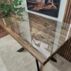 Furniture Village kiara railway sleeper bar table 8