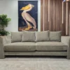 Grand Designs huxham 4 seater sofa in taupe chenille