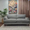English heritage finch 3 seater sofa in sage brushed cotton