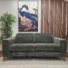 Ezra Electric Recliner Sofa in Juniper Aquaclean Clever Chenille 1