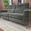 Ezra Electric Recliner Sofa in Juniper Aquaclean Clever Chenille 6