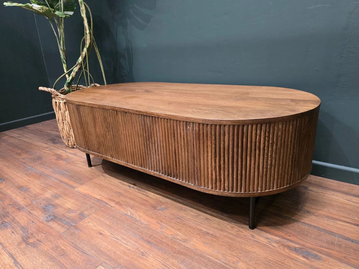 Dunelm Zen fluted coffee Table 2