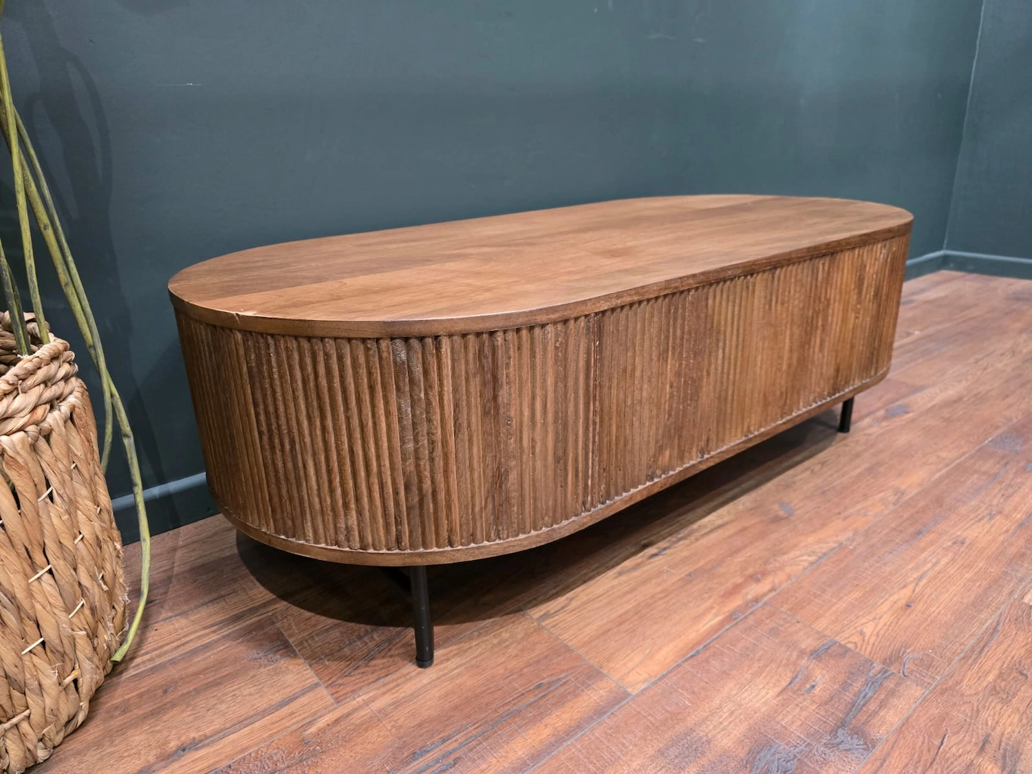 Dunelm Zen fluted coffee Table 3