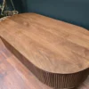 Dunelm Zen fluted coffee Table 6