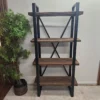 Furniture Village Noir railway Sleeper Shelving 1